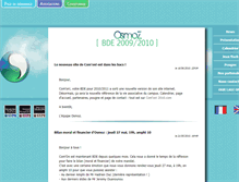 Tablet Screenshot of osmoz2009.com
